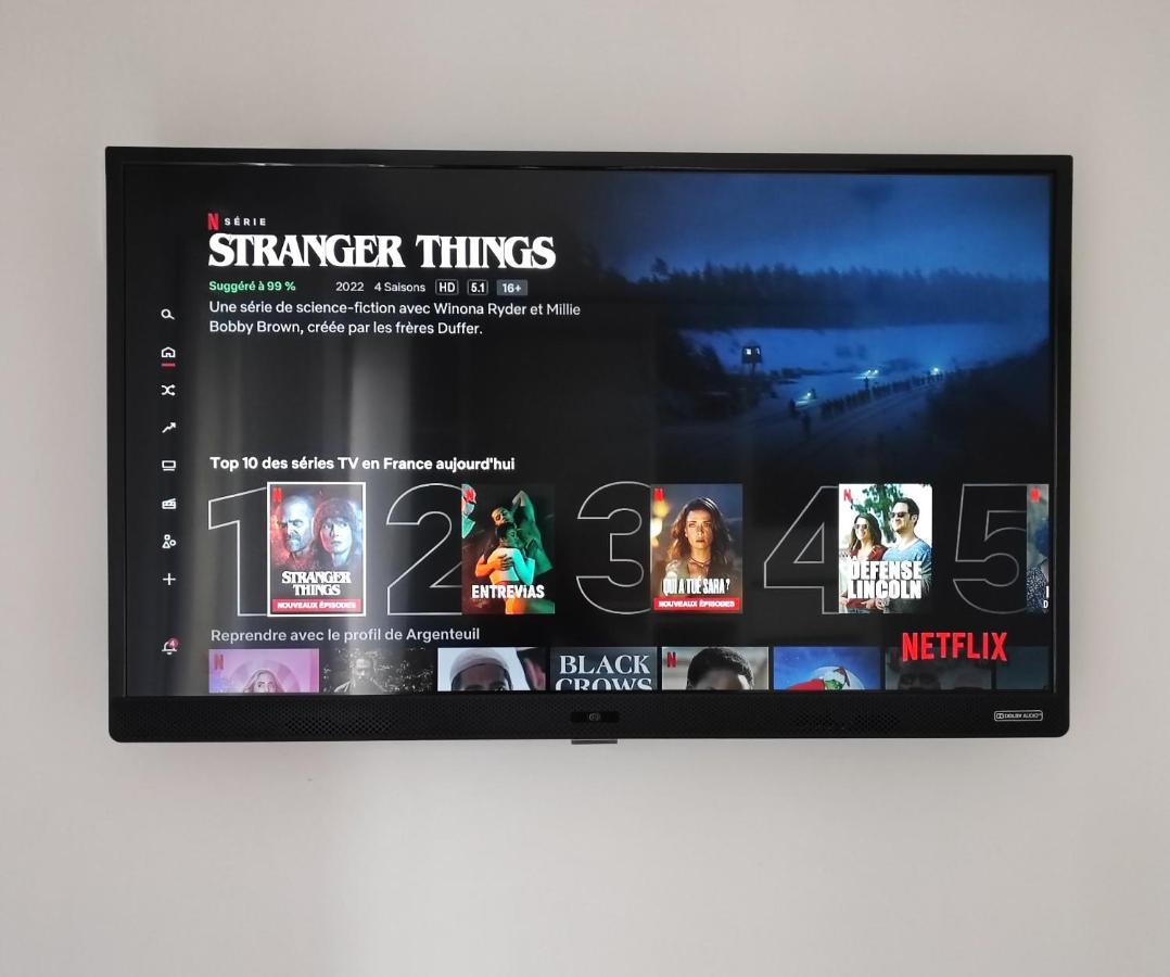 Apartmán Chic Et Moderne+Wifi+Netflix Argenteuil Exteriér fotografie
